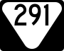 State Route 291 marker