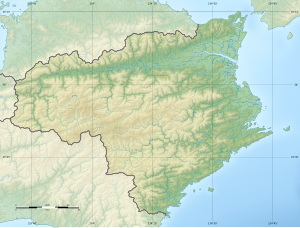 橘港の位置（徳島県内）