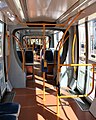 Az Alstom Citadis 302 utastere