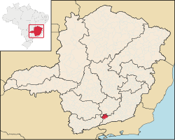 Location of Andrelândia