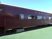 Dining Car in Stillman Railroad Park.