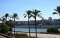 La darse du Guadalquivir qui traverse Séville.