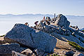 The summit of Mount Utsugi.