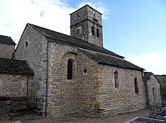 Église Saint-Dalmazy de Sévérac-le-Château.