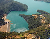 Jezero Saint-Cassien, Var