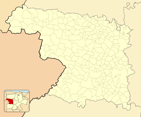 Villalcampo ubicada en la provincia de Zamora