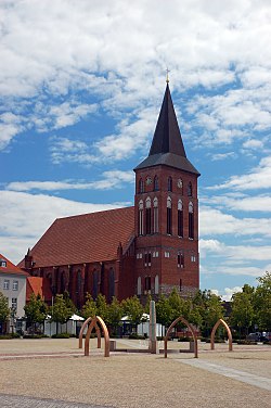 St. Mary di pusat Pasewalk