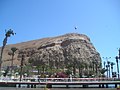 Le Morro de Arica, site d'une importante bataille pendant la guerre du Pacifique (1879-1884).