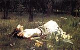 오펠리아 (Ophelia) 1889년