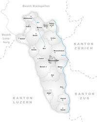 Benzenschwil – Mappa