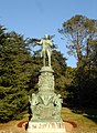 Maximilian I of Mexico in the park of Castello di Miramare