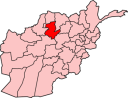 Map of Afghanistan with Sar-e Pol highlighted