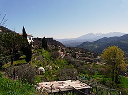 Panorama o Podenzana