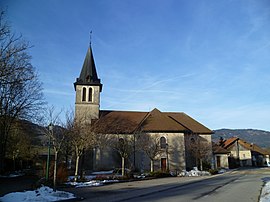 The church in Saint-André-de-Boëge