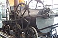 Image 21A replica of Trevithick's engine at the National Waterfront Museum in Swansea, Wales (from Rail transport)