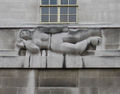 West Wind (1928) Portland stone, 55 Broadway, Londres