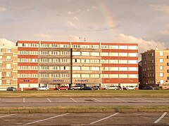 Hôtel de l'Europe (1998), édifié à l'emplacement de l'ancienne maison mauresque.