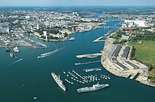 Aerial View sa dunggoanan sa Lorient