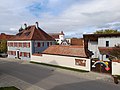 Pfarrhof Cronheim nach der Barockisierung durch Seybold