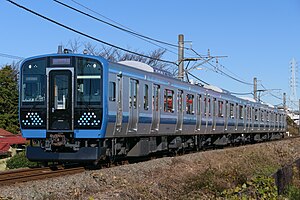 相模線を走るE131系500番台 （海老名駅 - 入谷駅間）