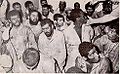 Image 23The surviving insurgents of the seizure of the Grand Mosque, 1979 under custody of Saudi authorities, c. 1980. (from History of Saudi Arabia)