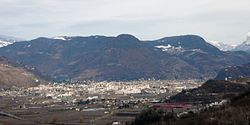 Bolzano / Bozen látképe