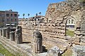 Italien: de:Syrakus auf Sizilien, Altstadt auf der Insel Ortygia, de: Apollontempel (Syrakus)