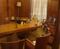 Nehru's study in Teen Murti Bhavan, which is now converted into a museum.