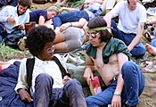 Hippie a Woodstock