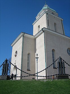 Church of Suomenlinna Sea Fortress is also a lighthouse