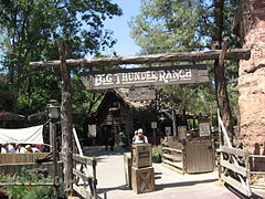 Big Thunder Ranch, una de las atracciones de Frontierland