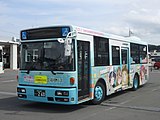 ラブライブ2号車（スペースランナーRM ノンステップバス）2504 元西武バス（ところバス）