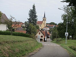 Dorpsgezicht van Mietesheim