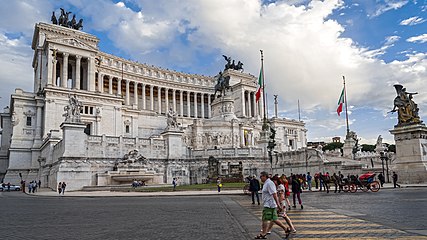 Roma, Vittoriano o Altare della Patria.