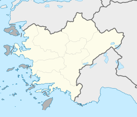 Karacahisar is located in Turkey Aegean