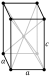 Body-centered tetragonal kristalna struktura za protaktinij