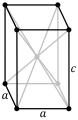 Tetragonal innenzentriertes Gitter: tI