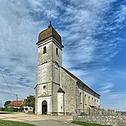 L'église de la Nativité Notre-Dame.