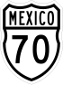 Federal Highway 70 shield