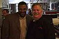 with Football's Jerome Bettis