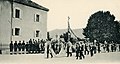 Danilo and Duchess Jutta leading their wedding procession in Cetinje, 1899