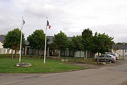 Skyline of Guiler-sur-Goyen