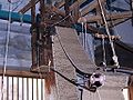 The punched-card control mechanism of a Jacquard loom in use in 2009, Varanasi, Uttar Pradesh, India.