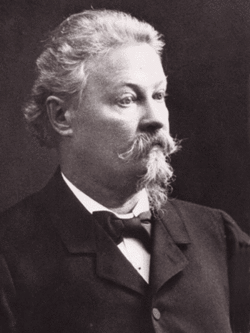 Martin Wegelius 1900-luvun alussa.