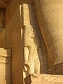 La principessa e regina Nebettaui sulla facciata del Tempio maggiore di Abu Simbel.