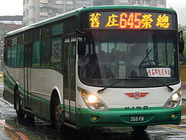 HINO RK Bus v Tajvanu