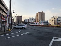 稲沢駅西口から国府宮方面