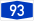 Bundesautobahn 93 number.svg