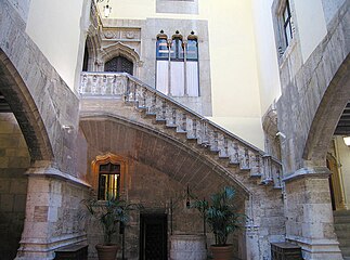 Pati del Palau de la Generalitat de València