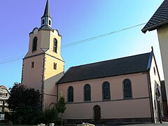 Église Saint-Laurent.